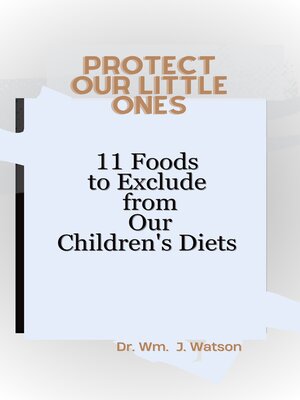 cover image of Protect our little ones
